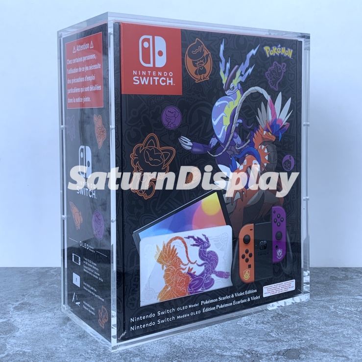 Nintendo Switch OLED Display Case – Titan – Saturn Display