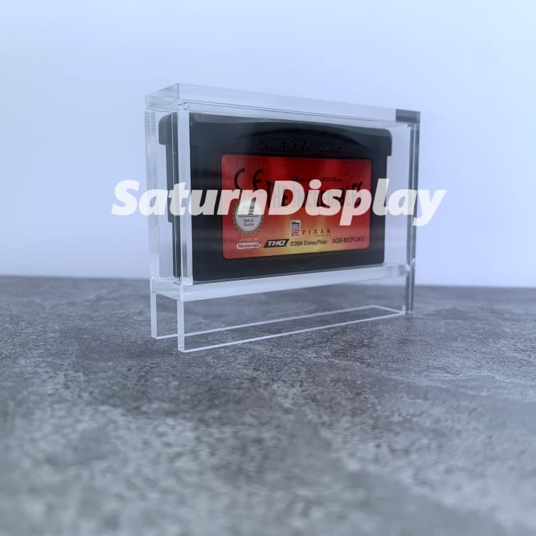 Nintendo Game Boy Advance Cartridge Display Case Saturn Display