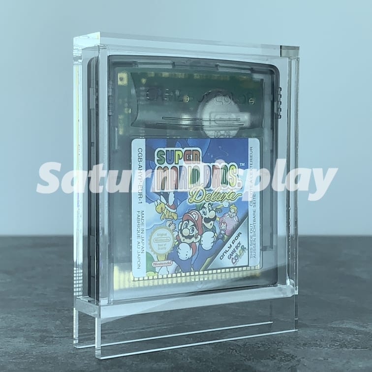 Nintendo Game Boy Color Cartridge Display Case Saturn Display