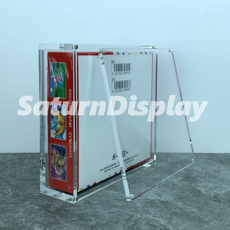 Acrylic Case to display a Pokemon Japanese Booster Box